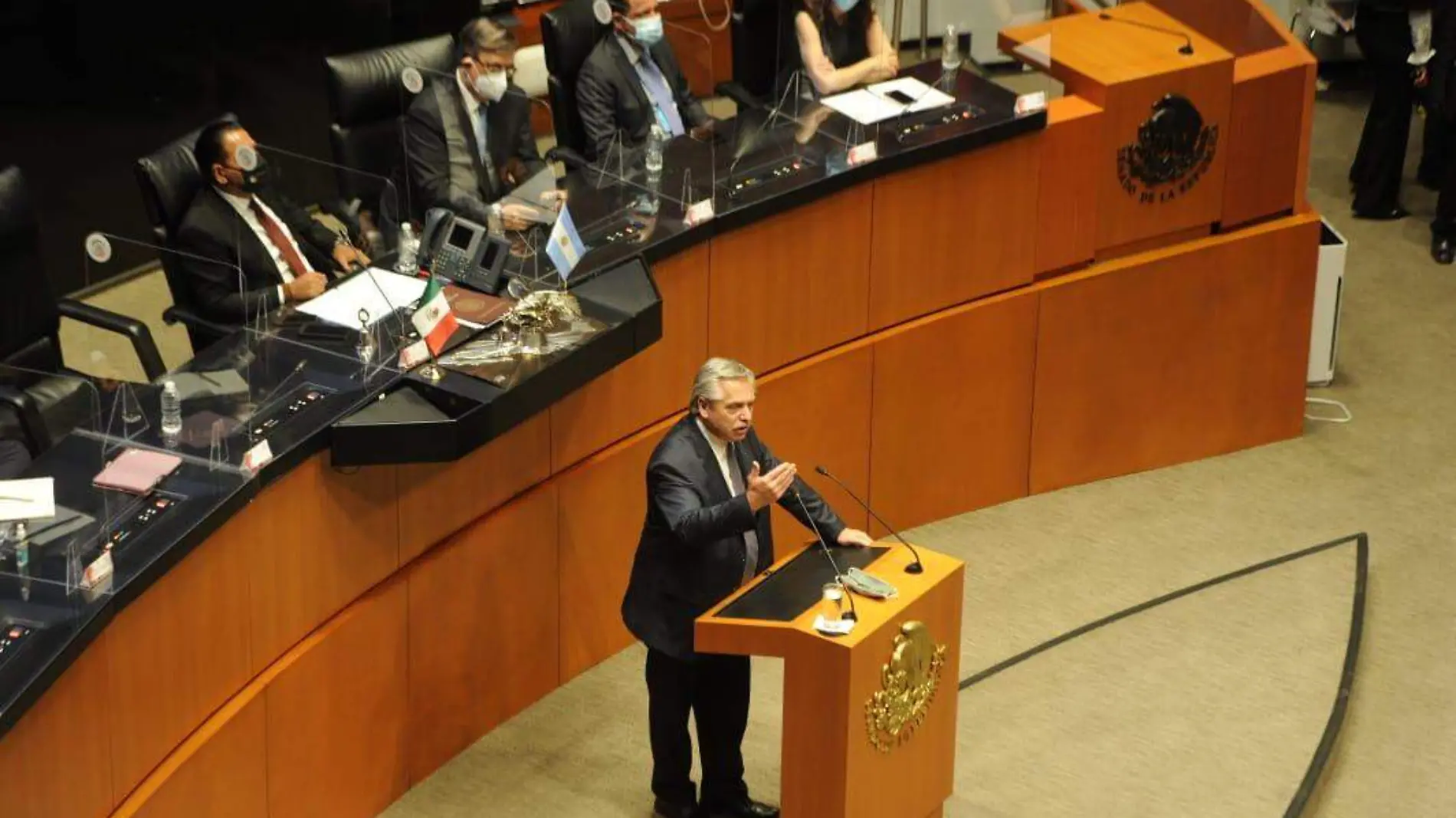 alberto fernandez senado MAURICIO HUIZAR